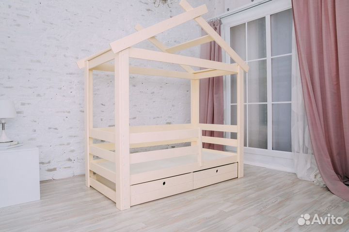 Детская кровать домик