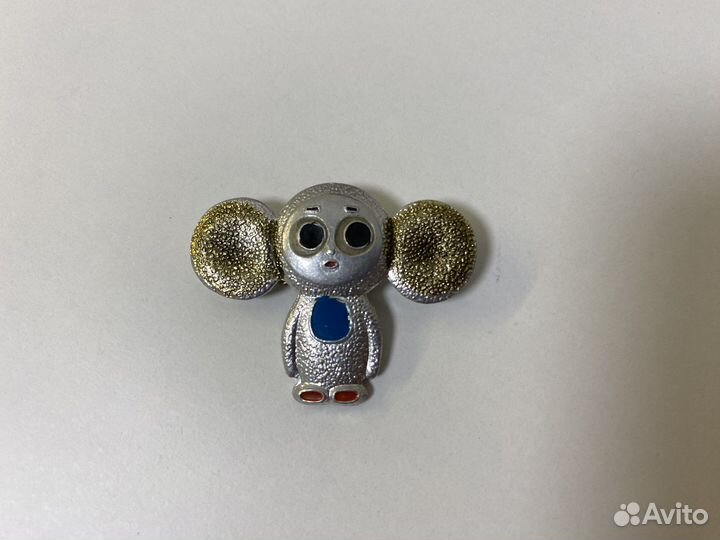 Чебурашка значок СССР