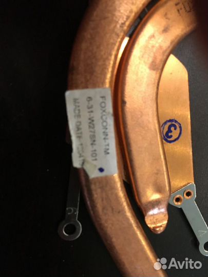 Система охлаждения для ноутбука DNS,Dexp W275