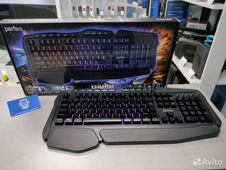 Игровая клавиатура Perfeo Strike/ новая