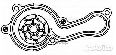 Насос водяной для а/м Honda Fit (01) /Jazz (01