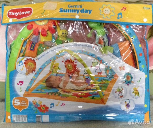 Tiny Love развивающий коврик и круг для купания