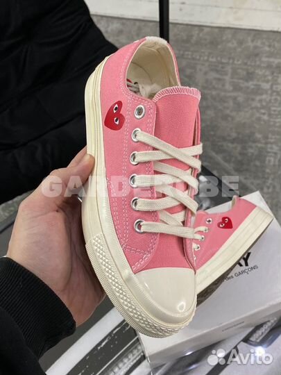 Кеды Converse CDG Play розовые