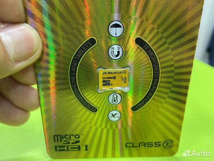 Флешка micro SD 16 GB