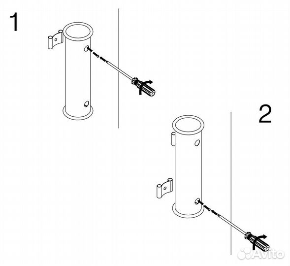 Держатель удилища монтаж на плоскость 10262280 Мор
