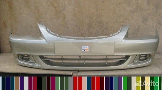 Бампер передний Hyundai Accent 2000-2012 в цвет