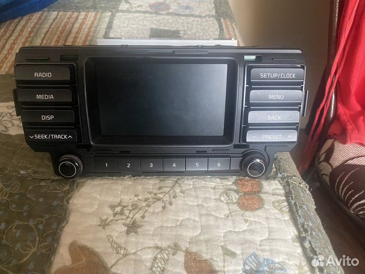 Магнитофон kia rio x - лайн