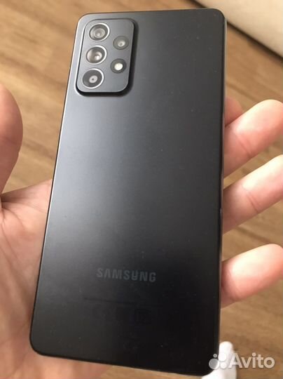 Телефон samsung galaxy а52 черный 128гб