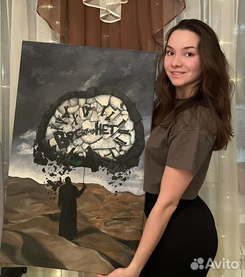 Картина маслом на заказ, интерьерная картина