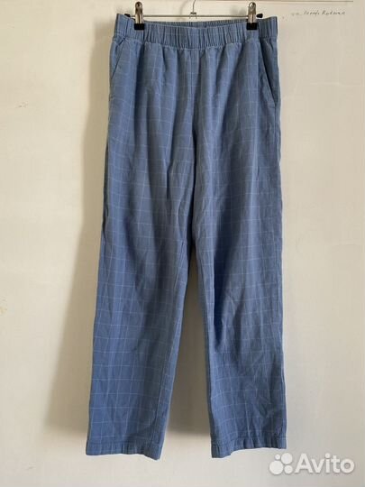 Голубые штаны uniqlo