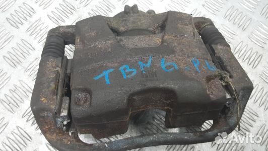 Суппорт тормозной передний левый opel astra J (TBN