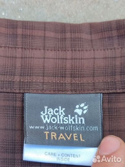 Jack wolfskin рубашка