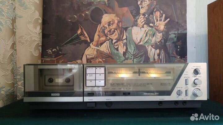 Denon DR F6 Кассетная дека 3 головы. Видео