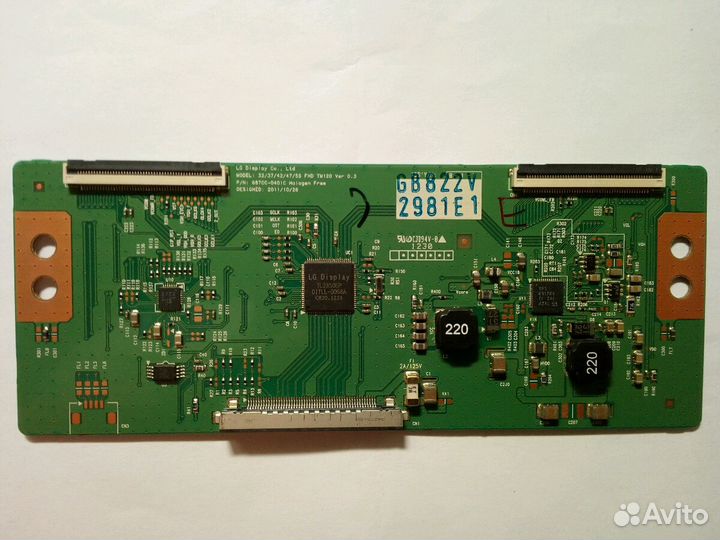 Платы T-CON для телевизоров