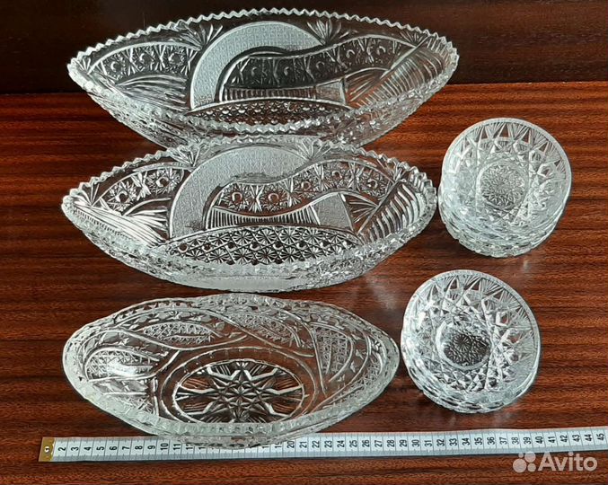 Ваза хрустальная большая СССР