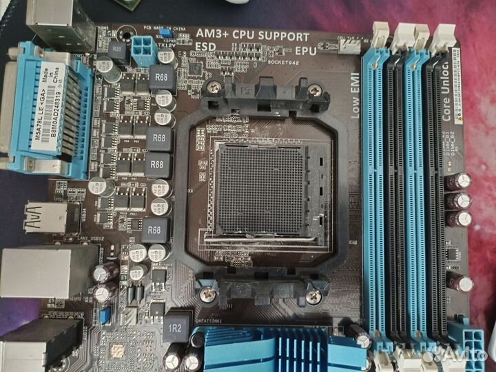 Материнская плата am3 plus сокет