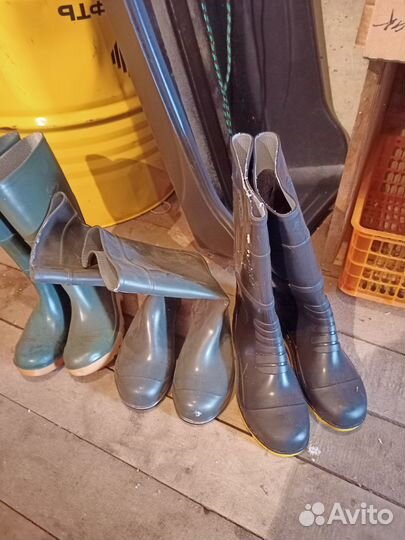 Сапоги резиновые мужские