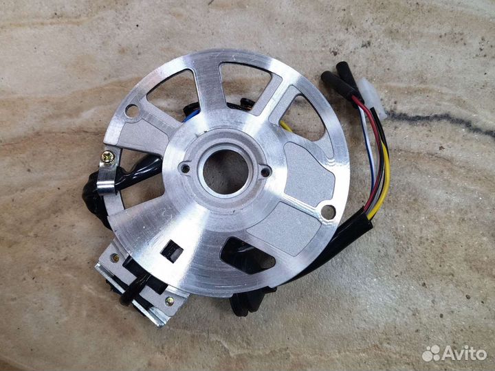 Статор генератора скутер Stels 1e40qmb