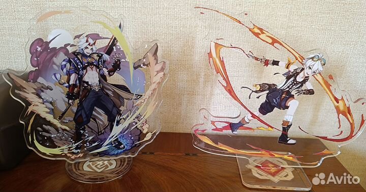 Акриловые фигурки геншин