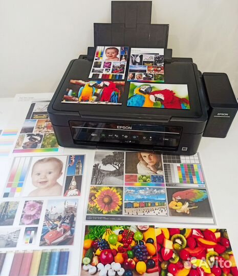 Струйный мфу Epson L366 с WiFi и снпч