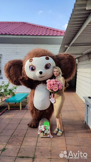 Поздравления от чебурашки