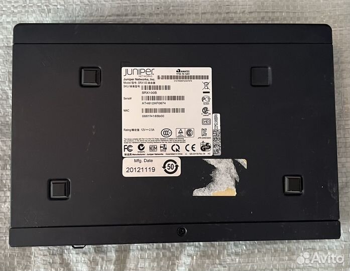 Коммутатор juniper SRX100