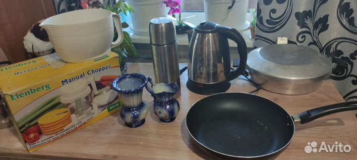 Посуда разная, термос