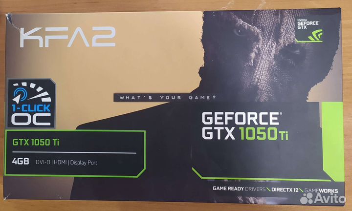 Видеокарта nvidia geforce GTX 1050 Ti