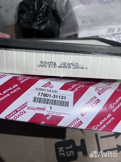 Воздушный фильтр Камри Лексус