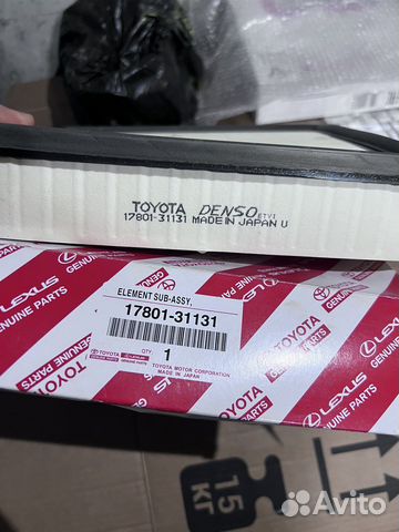 Воздушный фильтр Камри Лексус