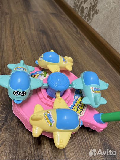 Каталка детская с ручкой