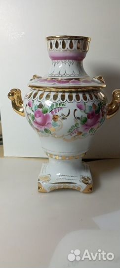 Самовар сувенирный фарфоровый