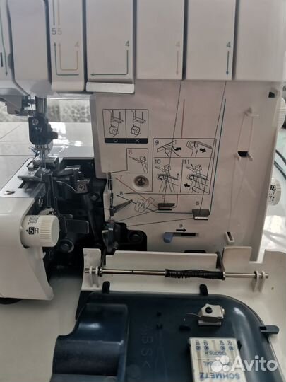 Оверлок brother 4234d 4-х ниточный