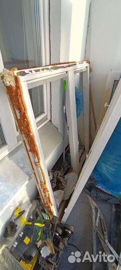 Окно двухстворчатое