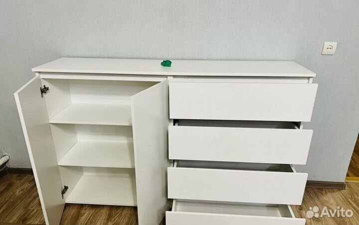 Комод большой Турин белый