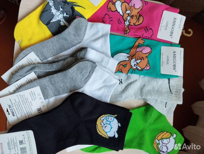 Носки женские низкие