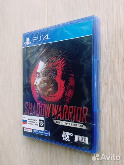Shadow warrior 3 Definitive Edition PS4 (новый)