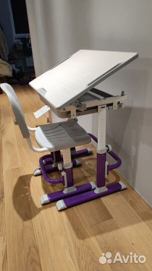 Растущая парта и стул Cubby