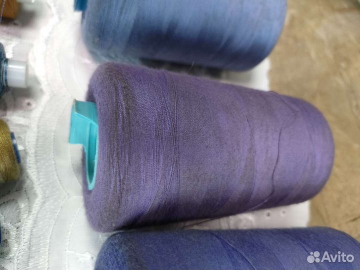 Нитки для ремонта подшива джинц