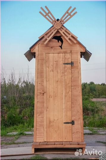 Дачный туалет с установкой JWL464