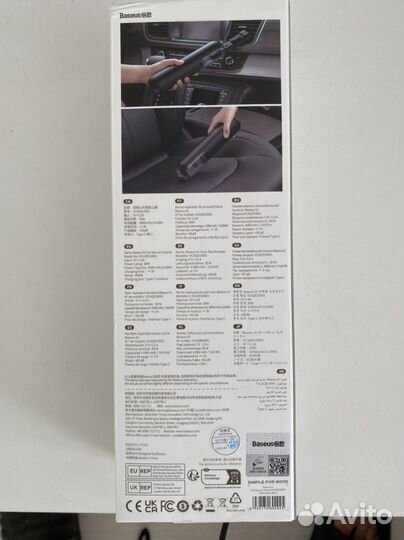 Автомобильный пылесос Baseus A1 Car Vacuum Cleaner