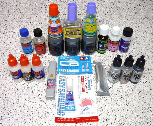 Химия для стендового моделизма