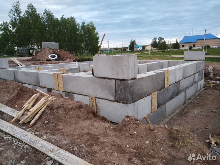 Устройство бетонных полов, фундамента