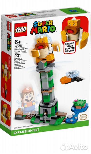 Lego super Mario падающая башня 71388