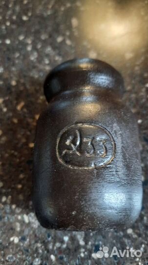 Гиря керамическая антикварная