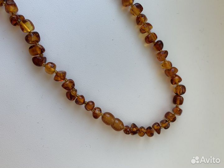 Бусы из янтаря