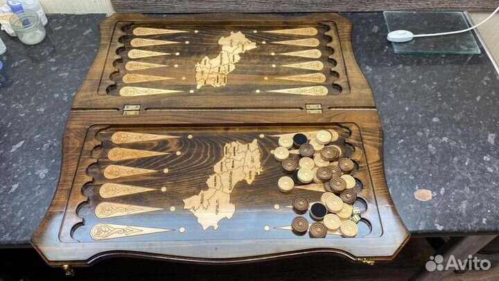 Нарды ручной работы новые