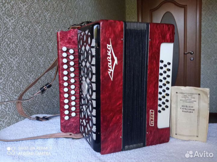 Гармонь чайка М302