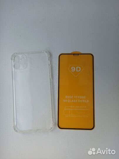 Чехол и стекло на iPhone 11 pro max