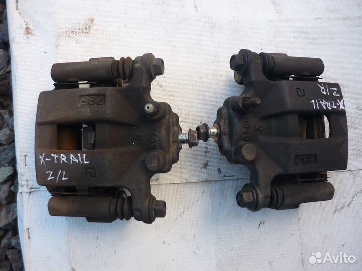 Суппорта тормозные задние Nissan X-Trail, T31, 2,5